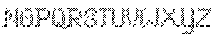 Blondedecore Font UPPERCASE