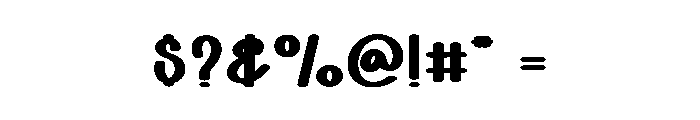 Blondie Series Font OTHER CHARS