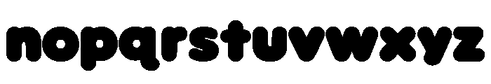 Blooby Font LOWERCASE