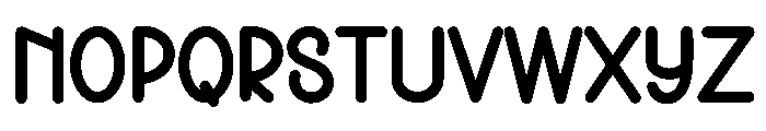 Blood Blooming Font UPPERCASE