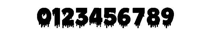 Blood Curse Font OTHER CHARS