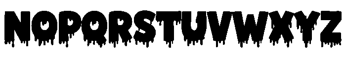 Blood Curse Font UPPERCASE
