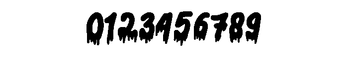 Blood Font 2 Font OTHER CHARS