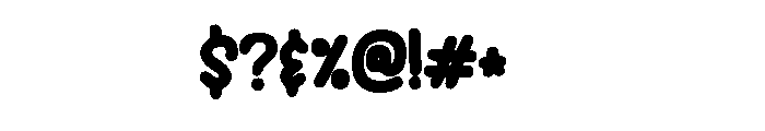 Blood Font 4 Font OTHER CHARS