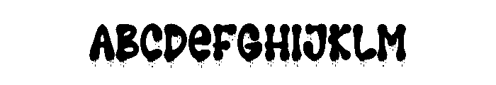 Blood Ghost FONT