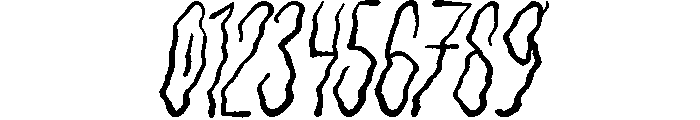 Blood Grave Font OTHER CHARS