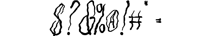 Blood Grave Font OTHER CHARS