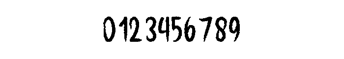Blood Halloween Font OTHER CHARS