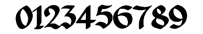Blood Oath Font OTHER CHARS