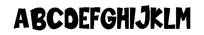 Blood Street Regular Font UPPERCASE