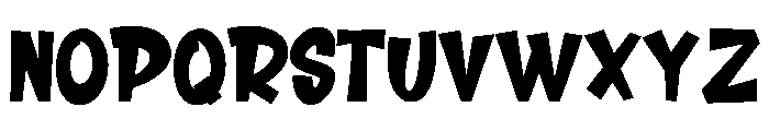 Blood Street Regular Font UPPERCASE