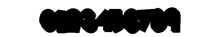 Blood Street Shadow Bold Font OTHER CHARS