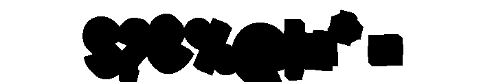 Blood Street Shadow Bold Font OTHER CHARS