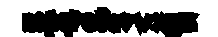 Blood Street Shadow Bold Font LOWERCASE