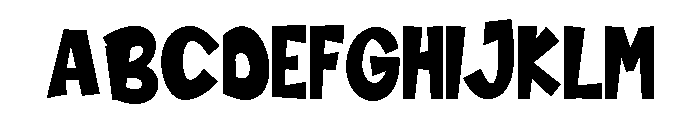 BloodStreet-Regular Font UPPERCASE