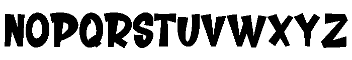 BloodStreet-Regular Font UPPERCASE