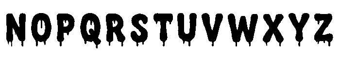 Bloodarama Regular Font UPPERCASE