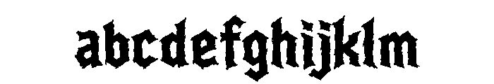 Bloodclaw Regular FONT