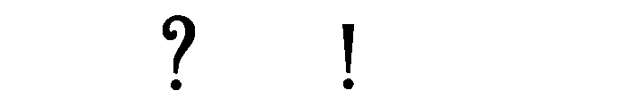 Bloodhollow Font OTHER CHARS