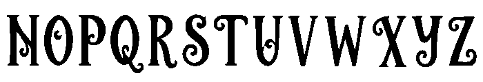 Bloodhollow Font UPPERCASE