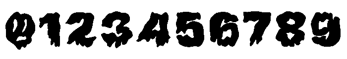 Bloodmelt Font OTHER CHARS