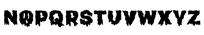 Bloodmelt Font UPPERCASE