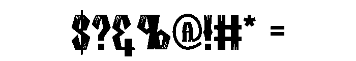 Bloodrix Font OTHER CHARS