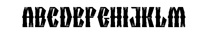 Bloodrix Font UPPERCASE