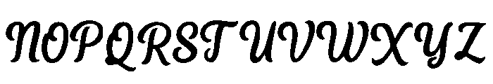 Bloods Font UPPERCASE