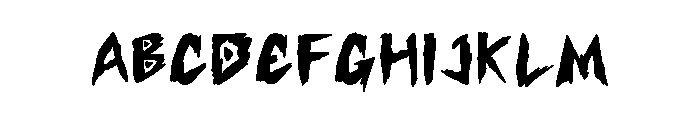 Bloodslash FONT