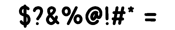 Bloody Dagger Font OTHER CHARS