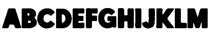 Bloody Distress Font UPPERCASE