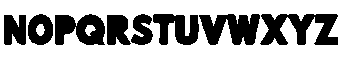 Bloody Distress Font UPPERCASE