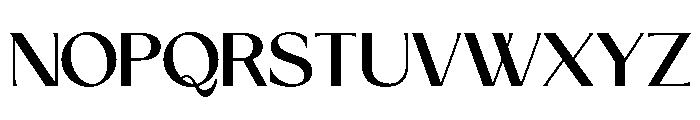 Bloom Derma Regular Font UPPERCASE