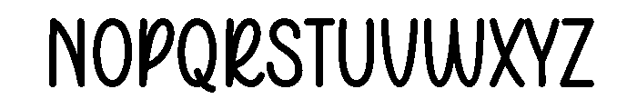 Bloom Holly Regular Font UPPERCASE