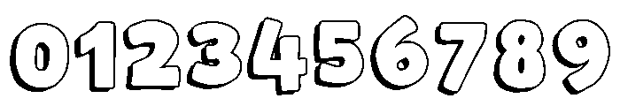 Bloom Shadow Regular Font OTHER CHARS