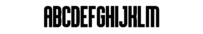 Bloom Steady Regular Font UPPERCASE