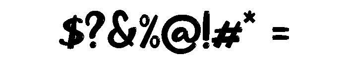 Bloomberry Regular Font OTHER CHARS