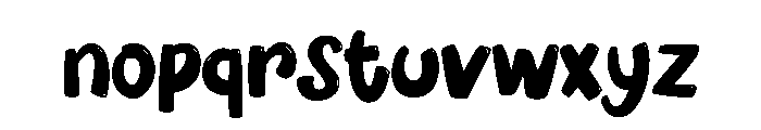 Bloomberry Regular Font LOWERCASE