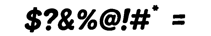 Bloomington Font OTHER CHARS