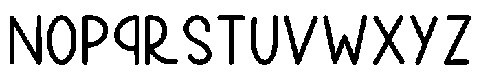 Bloomy Basket Regular Font LOWERCASE