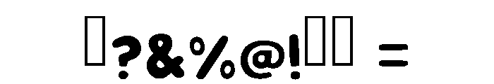 Bloop Marker Regular Font OTHER CHARS