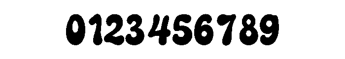 Bloopsy Font OTHER CHARS