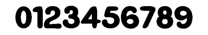 Bloppy Regular Font OTHER CHARS