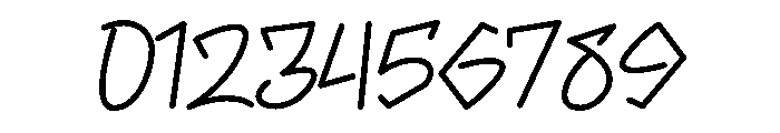 BloqkRaw-Regular Font OTHER CHARS