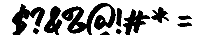 Blori Font OTHER CHARS