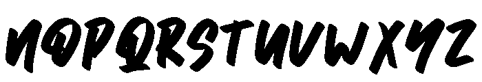Blori Font UPPERCASE