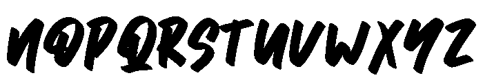 Blori Font LOWERCASE