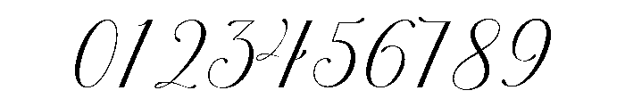 Blorivelle Regular Font OTHER CHARS