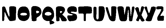 Blorpie Regular Font UPPERCASE